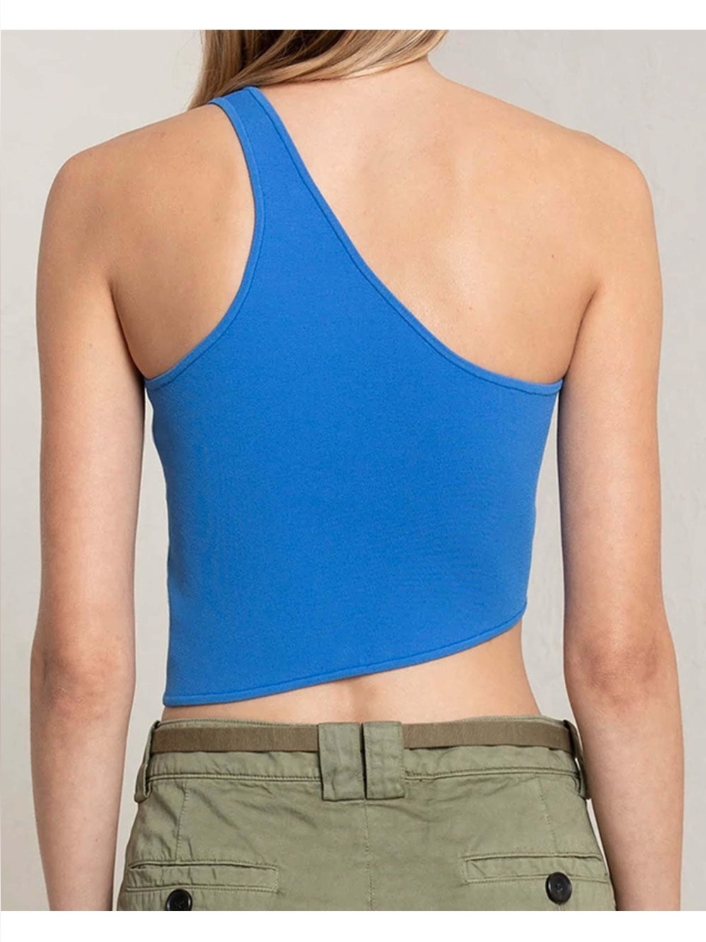 A.L.C. Colby Top One Shoulder Crop XS